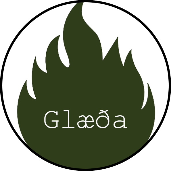 Glæða logo